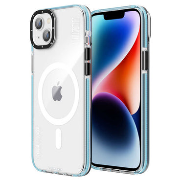 Apple iPhone 14 Case M-Safe Charging Feature YoungKit Exquisite Series Cover Black 