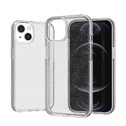 Apple iPhone 14 Case Shining Glitter Transparent Zore Redos Cover Transparent