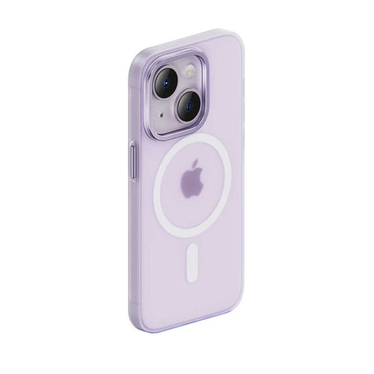 Apple iPhone 14 Case Wireless Charging Supported Benks New Series Magnetic Haze Cover Deep Purple 