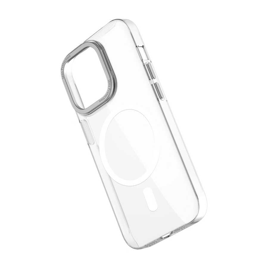 Apple iPhone 14 Case Wiwu MCC-102 Magnetic Crystal Hard PC Cover Colorless 