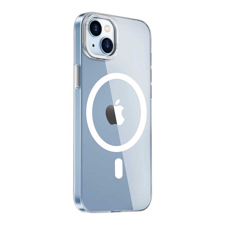 Apple iPhone 14 Case Wiwu MCC-102 Magnetic Crystal Hard PC Cover Colorless 