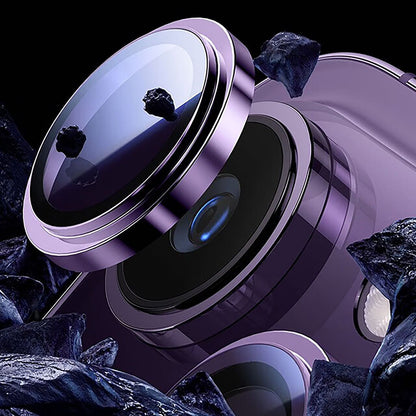 Apple iPhone 14 Plus Go Des CL-10 Kamera Lens Koruyucu Gümüş