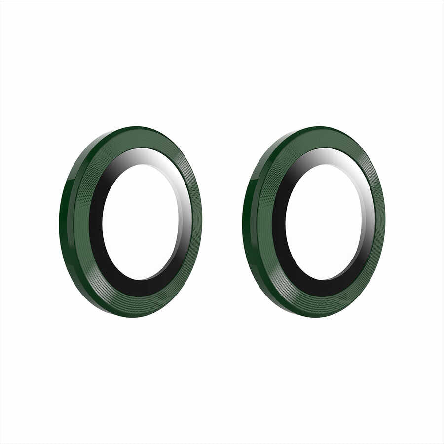 Apple iPhone 14 Plus Go Des Eagle Camera Lens Protector Dark Green