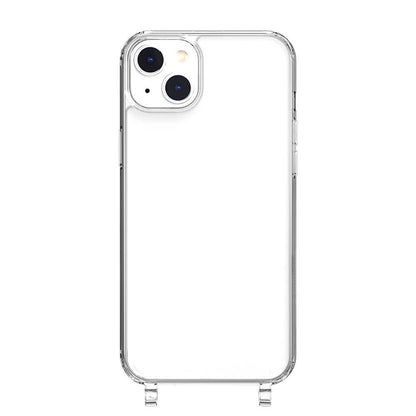 Apple iPhone 14 Plus Kılıf Boyun Askılı Şok Önleyicili Şeffaf Lisanslı Switcheasy Play Kapak Siyah