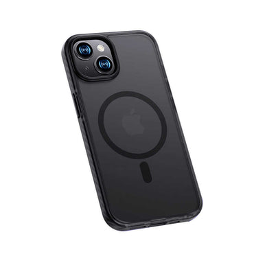 Apple iPhone 14 Plus Case Edges Silicone Airbag Matte Back Surface Benks Icesand Cover Black