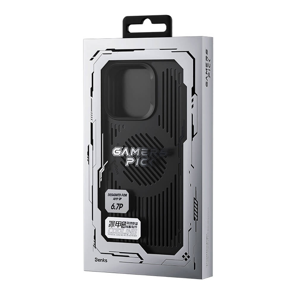 Apple iPhone 14 Plus Case M-safe Charging Feature Drop Resistant Cooler Benks Biliz Cover Black 