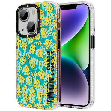 Apple iPhone 14 Plus Case M-safe Charging Feature Youngkit Play Rabbit Series Cover Yellow 
