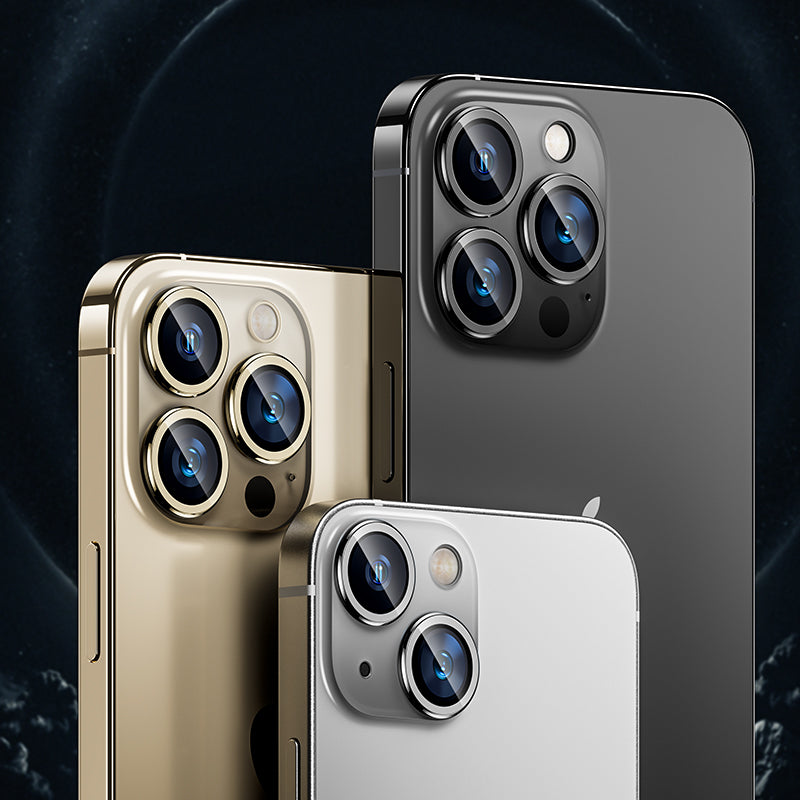 Apple iPhone 14 Pro Benks DR Sapphire Camera Lens Protector Gold 