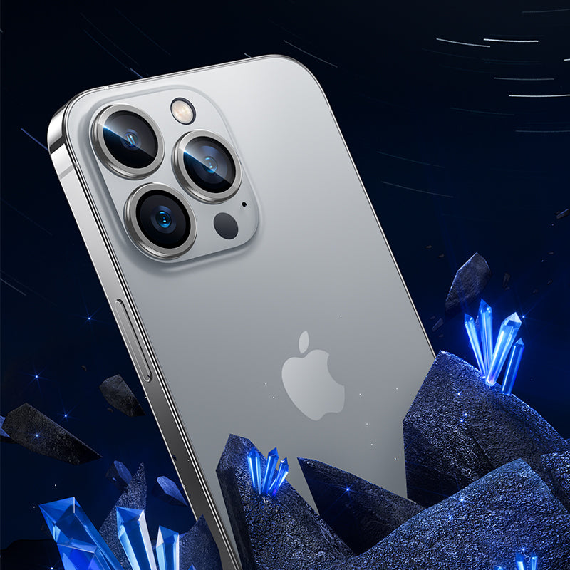 Apple iPhone 14 Pro Benks DR Sapphire Camera Lens Protector Silver 