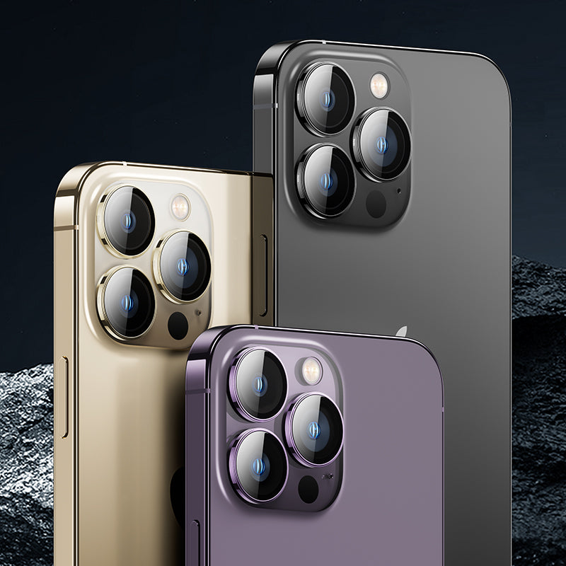 Apple iPhone 14 Pro Benks King Kong PVD Camera Lens Protector Deep Purple 