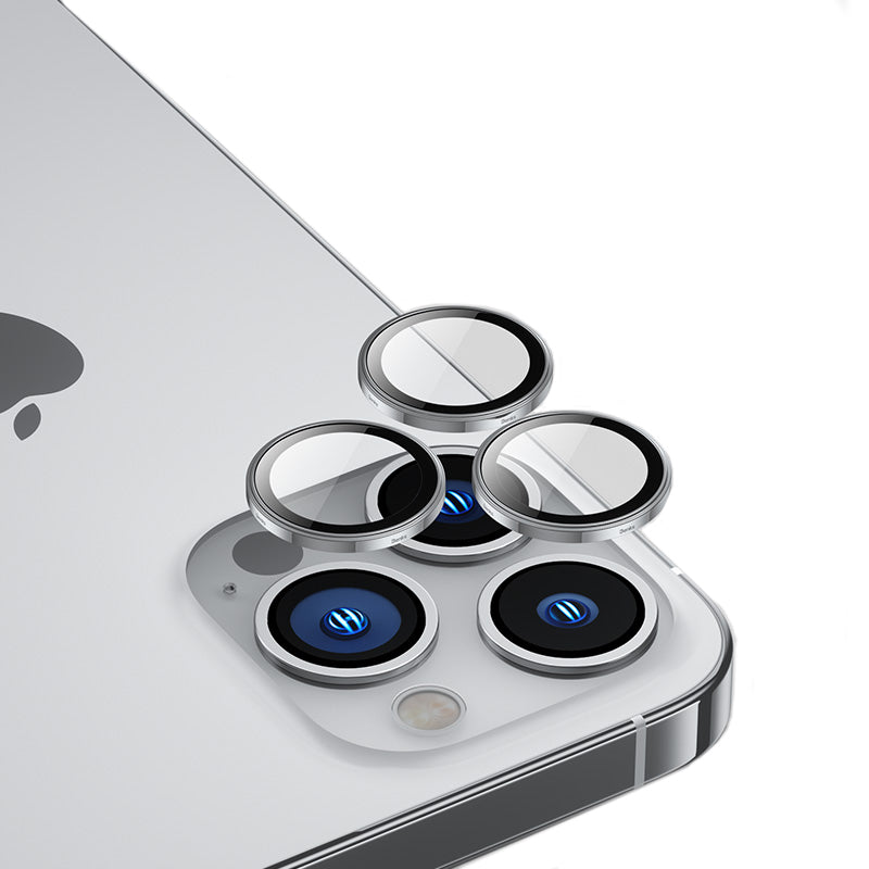 Apple iPhone 14 Pro Benks King Kong PVD Camera Lens Protector Silver 