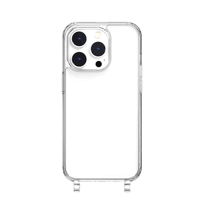 Apple iPhone 14 Pro Kılıf Boyun Askılı Şok Önleyicili Şeffaf Lisanslı Switcheasy Play Kapak Lacivert
