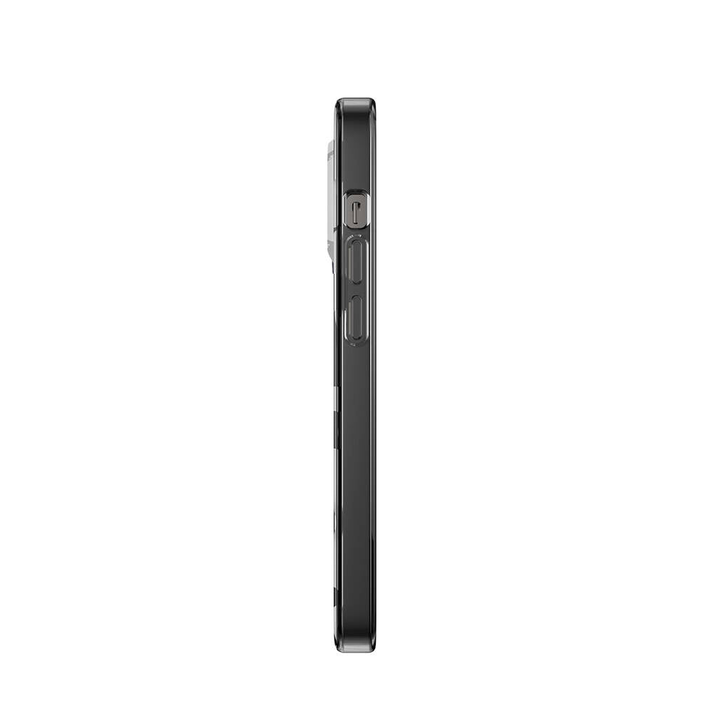 Apple iPhone 14 Pro Kılıf M-safe Şarj Özellikli Çift IMD Baskılı Lisanslı Switcheasy Artist-M Fleur Kapak Gri