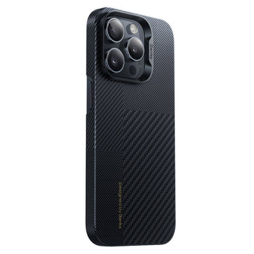 Apple iPhone 14 Pro Case M-safe Charging Carbon Fiber Benks Montage ArmorAir Kevlar Cover Black 