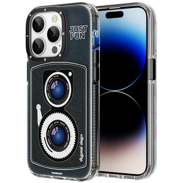 Apple iPhone 14 Pro Case M-safe Charging Feature Lens Figure YoungKit Art Film Series Cover Pink 