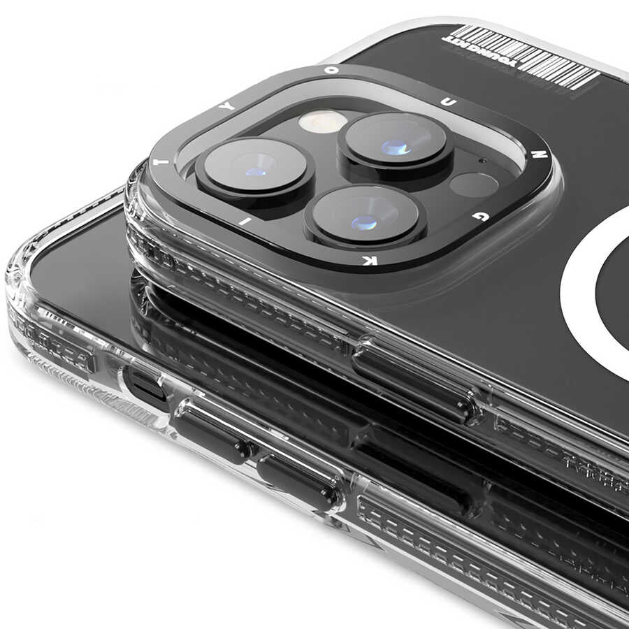 Apple iPhone 14 Pro Case M-safe Charging Feature YoungKit Exquisite Series Cover Black 