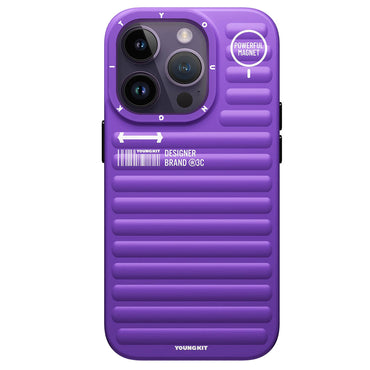 Apple iPhone 14 Pro Case Matte Color Design YoungKit Original Series Cover Pink 