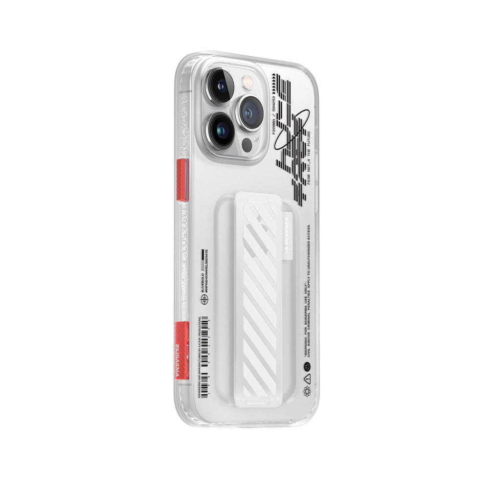 Apple iPhone 14 Pro Case SkinArma Transparent Patterned Case Cover Colorless 