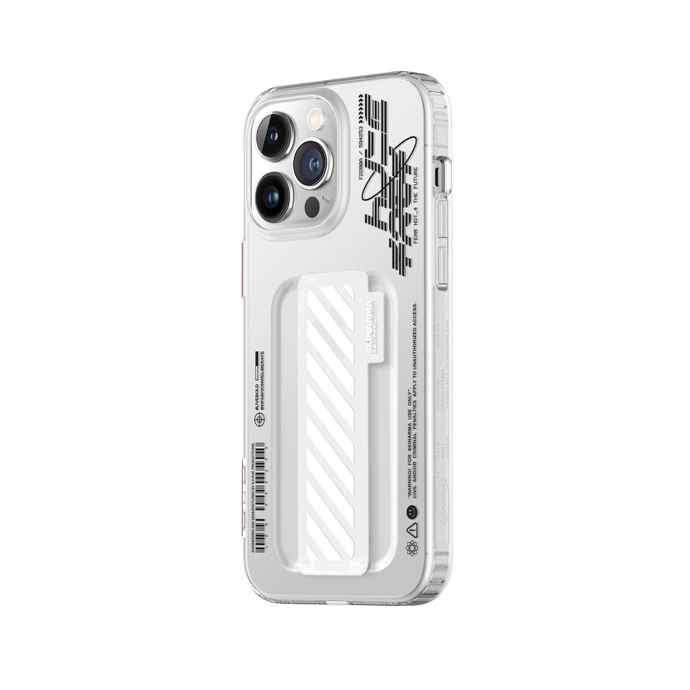 Apple iPhone 14 Pro Case SkinArma Transparent Patterned Case Cover Colorless 