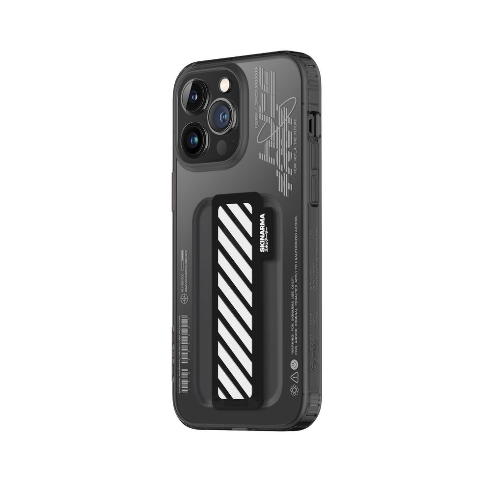 Apple iPhone 14 Pro Case SkinArma Transparent Patterned Case Cover Colorless 