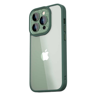 Apple iPhone 14 Pro Case Wiwu GCC-105 Lens Protection Colorful Edge Transparent Back Multicolor Cover Blue