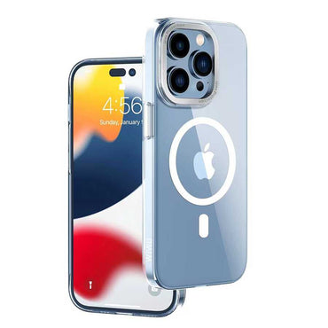 Apple iPhone 14 Pro Case Wiwu MCC-102 Magnetic Crystal Hard PC Cover Colorless 