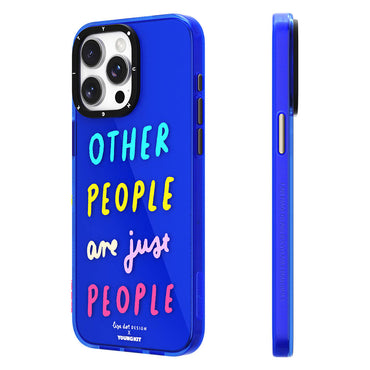 Apple iPhone 14 Pro Case Text Patterned Youngkit Mindfulness Series Cover Green 
