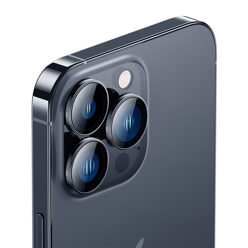 Apple iPhone 14 Pro Max Benks King Kong PVD Camera Lens Protector Black 