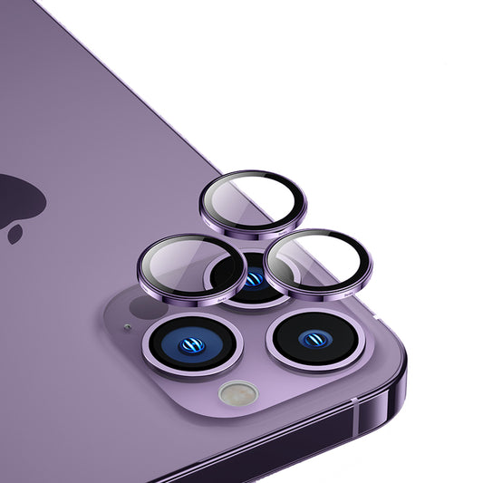 Apple iPhone 14 Pro Max Benks King Kong PVD Camera Lens Protector Deep Purple 