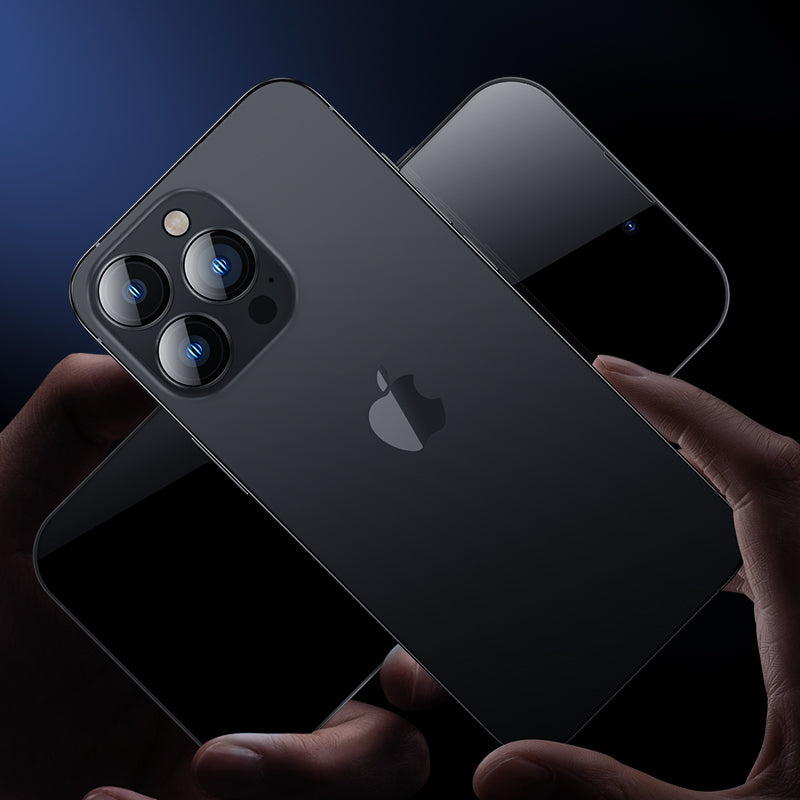 Apple iPhone 14 Pro Max Benks King Kong PVD Camera Lens Protector Black 