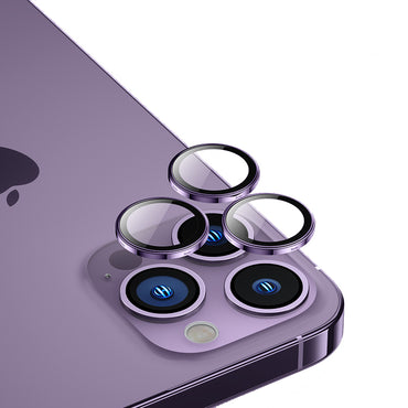 Apple iPhone 14 Pro Max Benks King Kong PVD Camera Lens Protector Silver 