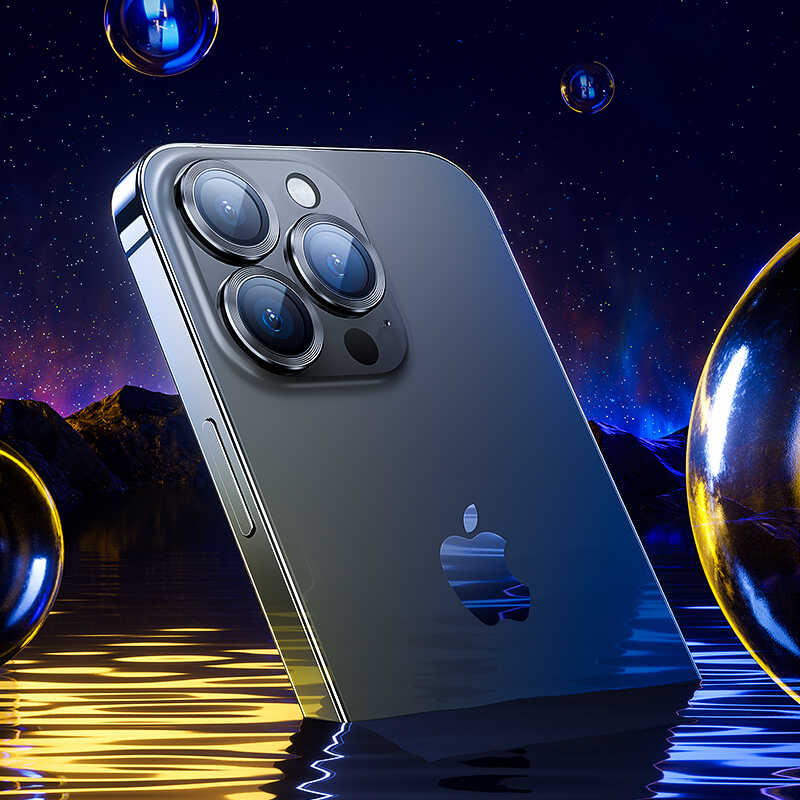 Apple iPhone 14 Pro Max Benks New KR Camera Lens Protector Silver 
