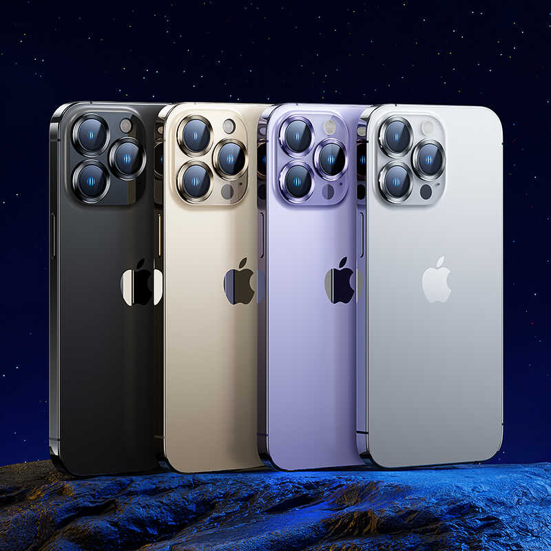 Apple iPhone 14 Pro Max Benks New KR Camera Lens Protector Silver 