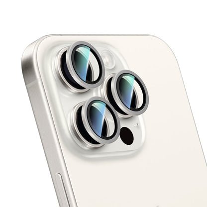 Apple iPhone 14 Pro Max CaseWorld Alloy Serisi Oleofobik Anti Reflective Kamera Lens Koruyucu Mor