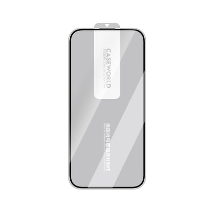 Apple iPhone 14 Pro Max CaseWorld Ultra-Thin Serisi 0.15mm 2.5D Schott Cam Temperli Ekran Koruyucu Şeffaf