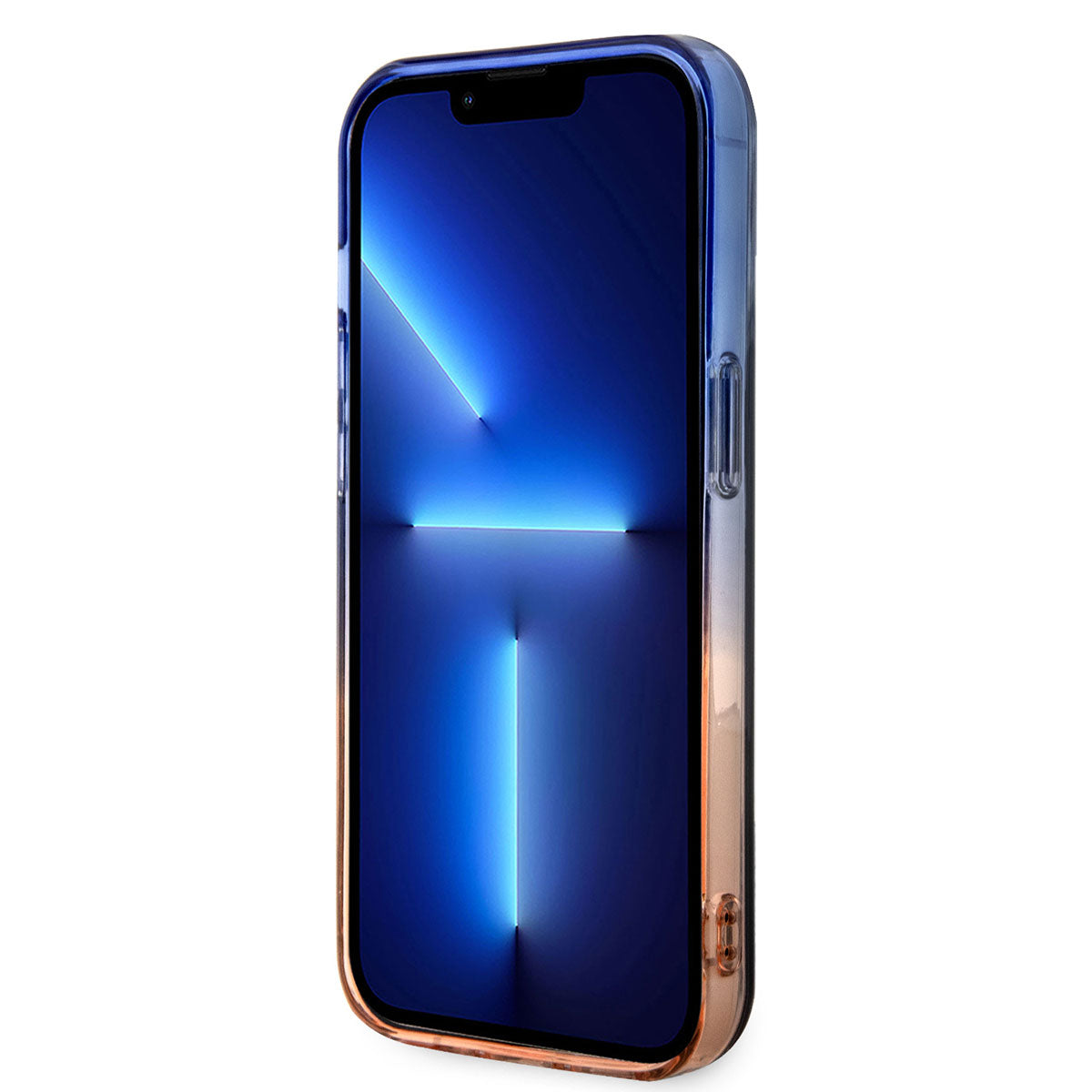 Apple iPhone 14 Pro Max Kılıf BMW M-safe Şarj Özellikli Transparan Renk Geçişli Dizayn Kapak Gri