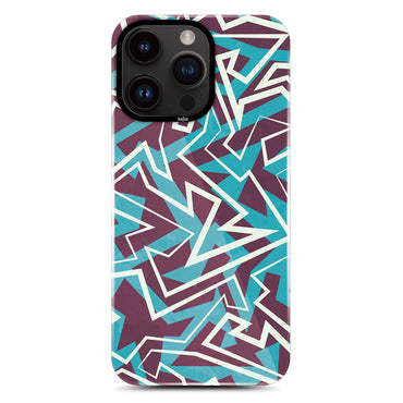Apple iPhone 14 Pro Max Kılıf HD Desenli Kajsa Shield Plus Grafiti Serisi Kapak