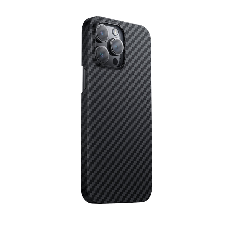 Apple iPhone 14 Pro Max Case M-safe Carbon Fiber Benks Essential Kevlar Cover Black 