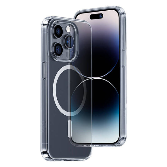 Apple iPhone 14 Pro Max Case M-safe Charging Feature Benks 1.8mm Ultra Thin Transparent Cover Colorless 