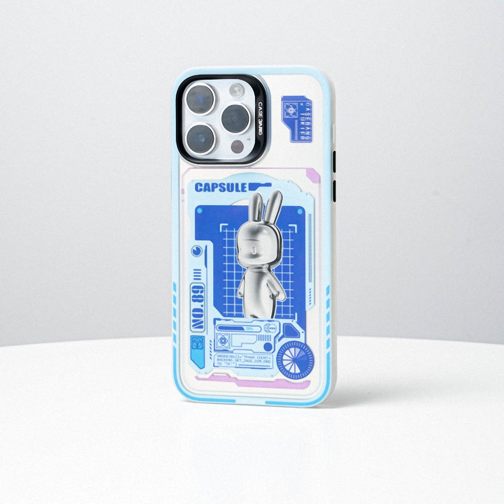 Apple iPhone 14 Pro Max Case M-safe Charging Feature Benks Casebang Rabbit Cover Pink 