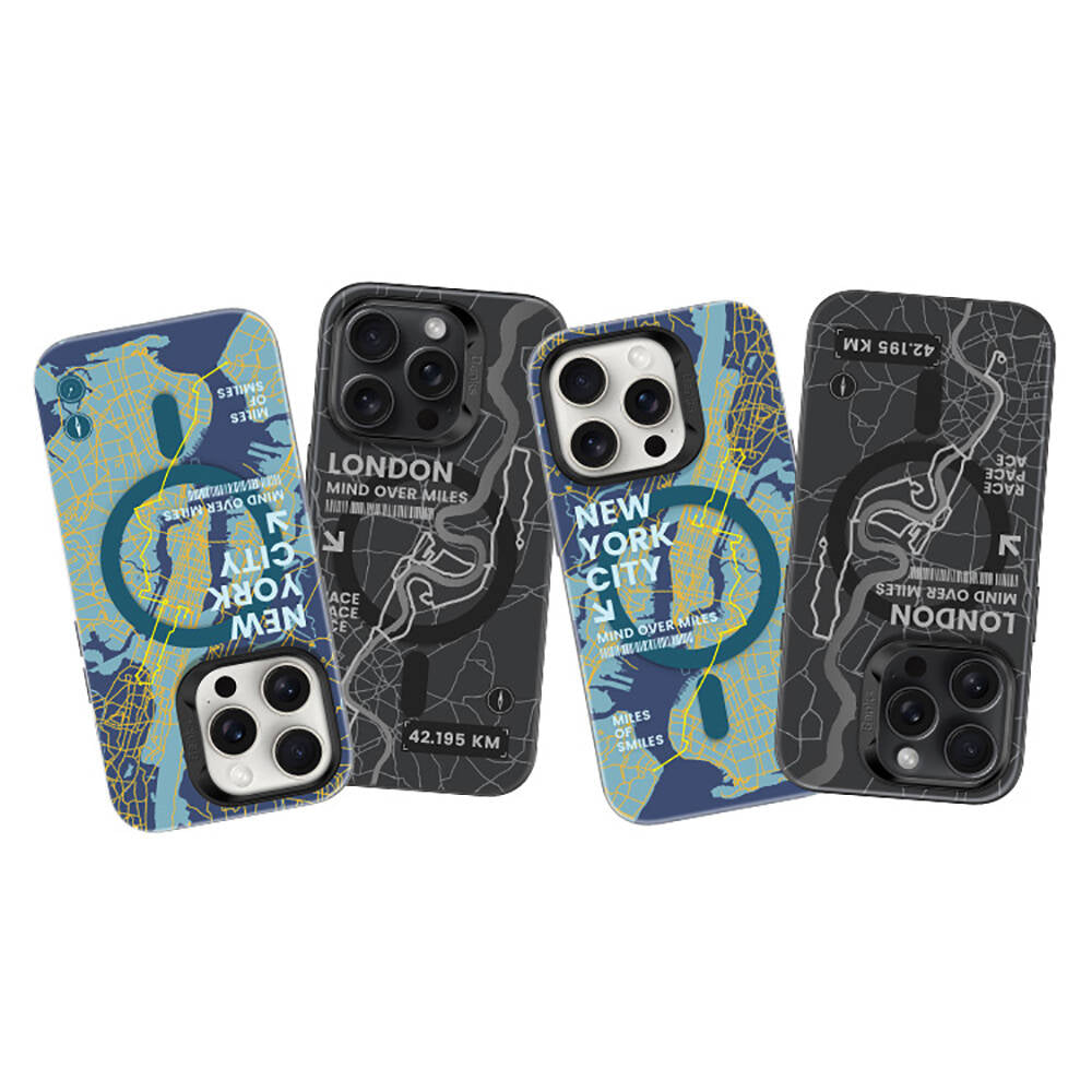 Apple iPhone 14 Pro Max Case M-safe Charging Feature Benks City Series Cover Black 