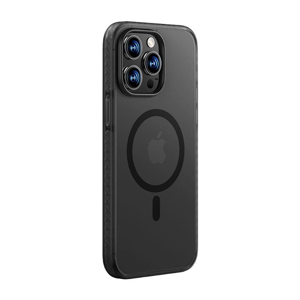 Apple iPhone 14 Pro Max Case M-Safe Charging Feature Benks Lucid Armor Cover Black 