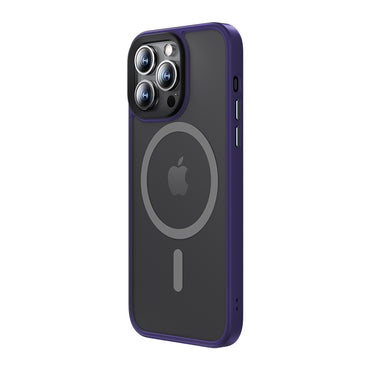 Apple iPhone 14 Pro Max Case M-Safe Charging Feature Benks Mist Hybrid Cover Black