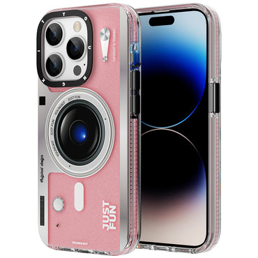 Apple iPhone 14 Pro Max Case M-safe Charging Feature Lens Figure YoungKit Art Film Series Cover Black 
