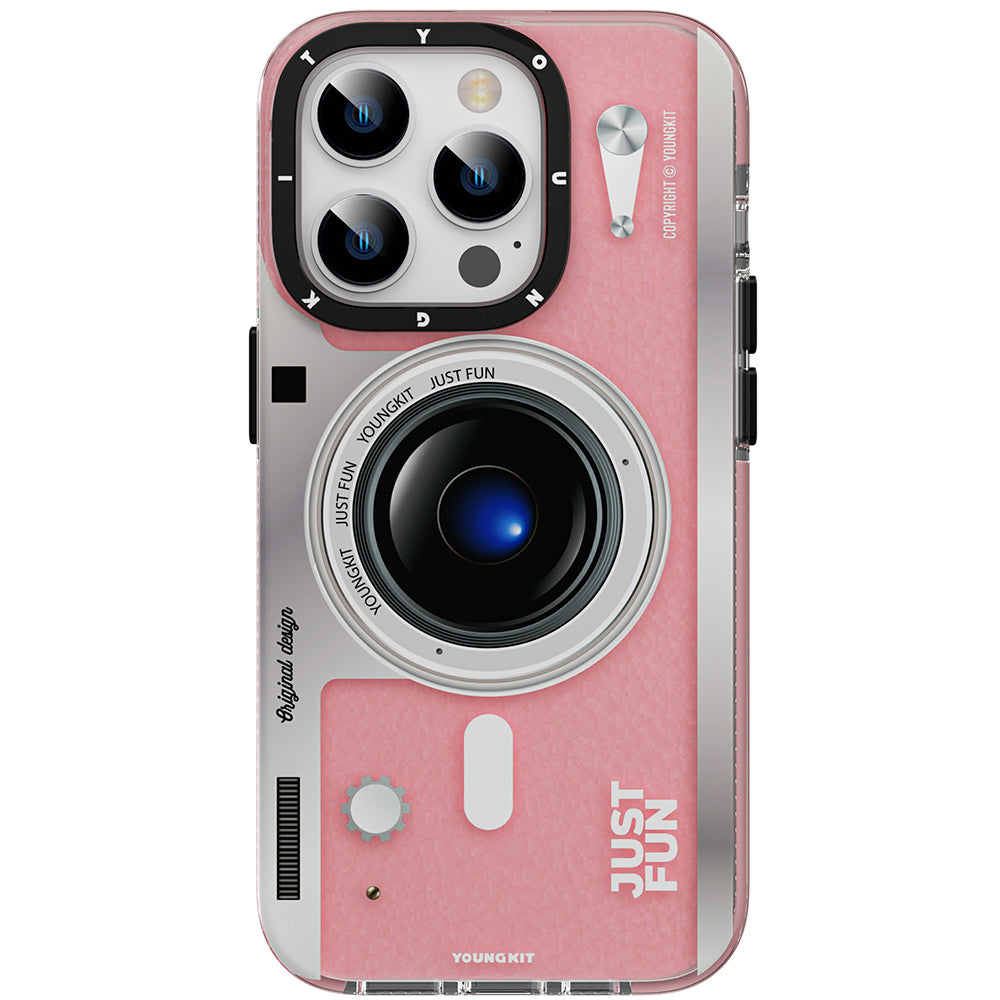 Apple iPhone 14 Pro Max Case M-safe Charging Feature Lens Figure YoungKit Art Film Series Cover White 