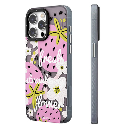 Apple iPhone 14 Pro Max Kılıf M-safe Şarj Özellikli Yaz Meyvesi Desenli Youngkit Fruity Flavour Serisi Kapak