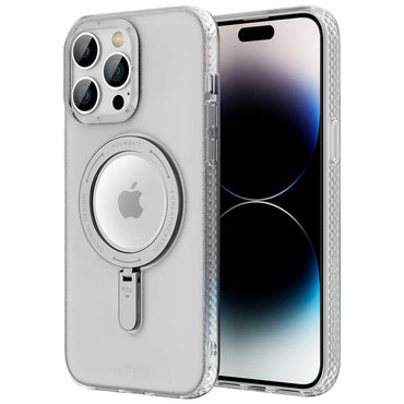 Apple iPhone 14 Pro Max Case M-safe Charging Feature Youngkit Rock Series Cover White 