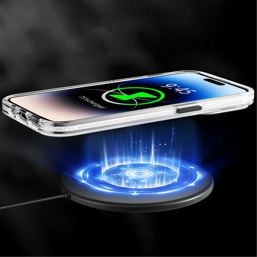 Apple iPhone 14 Pro Max Case M-safe Charging Feature Youngkit Water-Ink Series Cover Green 