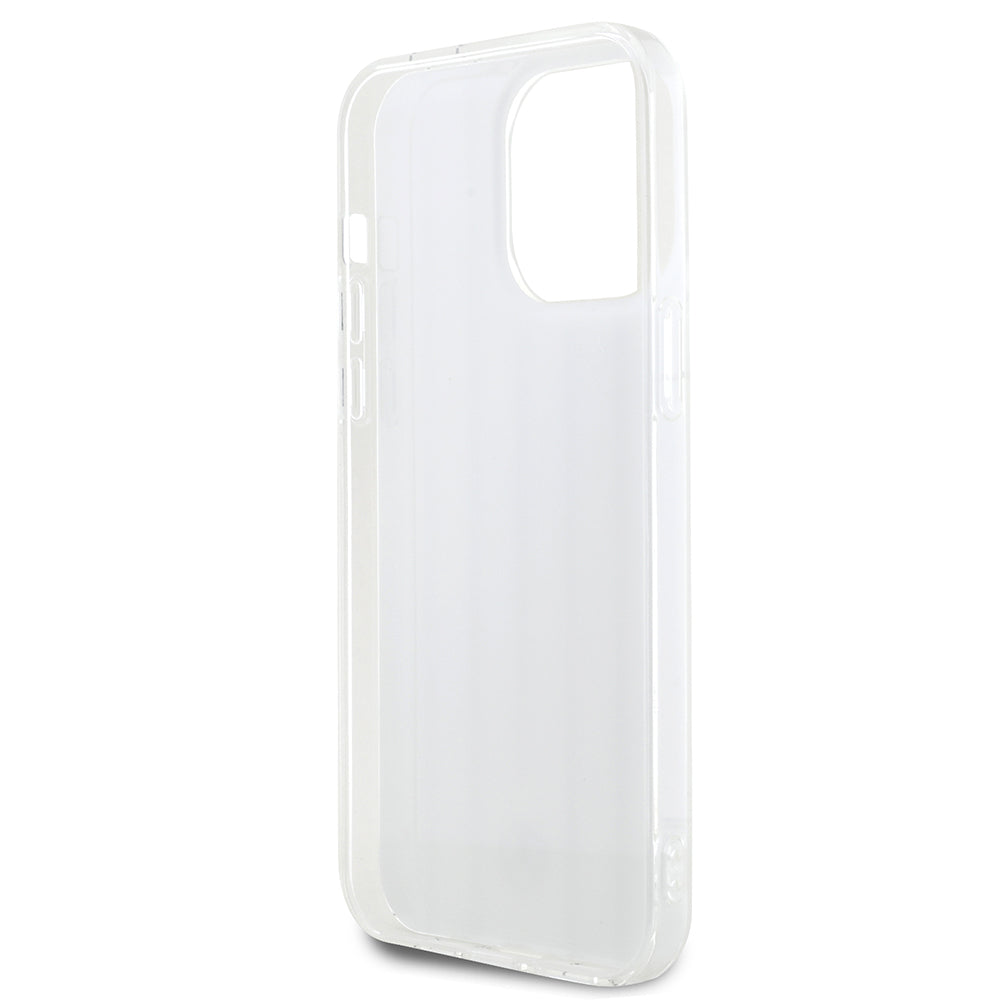 Apple iPhone 14 Pro Max Kılıf Mercedes Benz Orjinal Lisanslı New Urban 3 Sert PC Paralel Çizgi Desenli Kapak Siyah