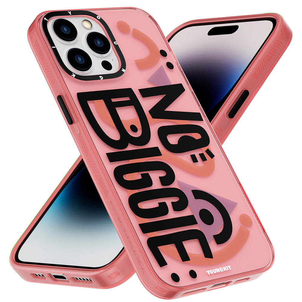 Apple iPhone 14 Pro Max Case Happy Mood Figure YoungKit Happy Mood Series Cover Green 